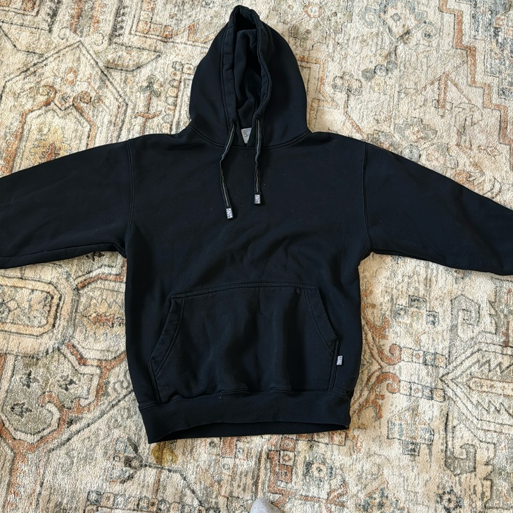 Black pro club hoodie